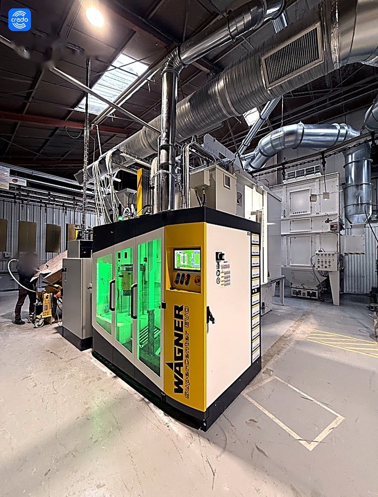 Cabine poudre WAGNER installée par CREDO Engineering